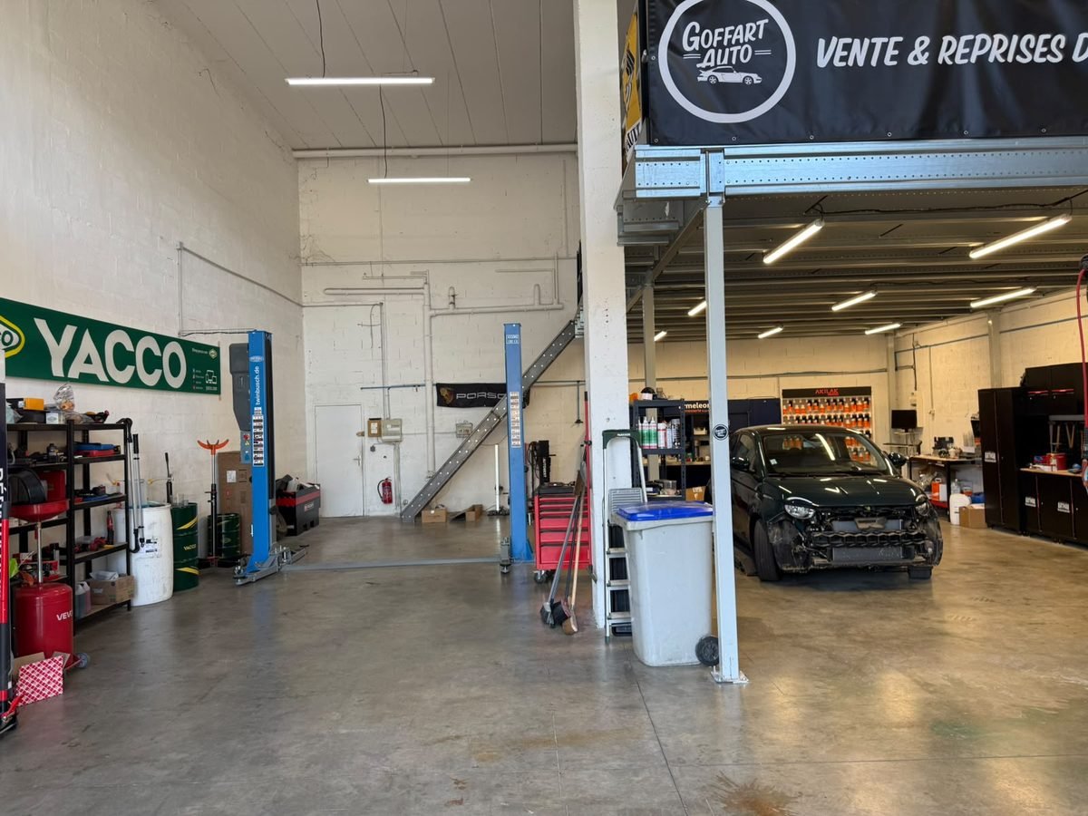 Espace vente et reprises de l'atelier